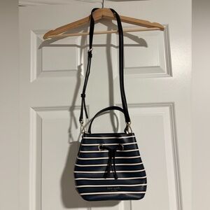 Kate Spade - Eva Stripe Small Bucket Bag